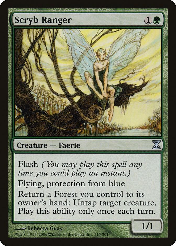 Scryb Ranger 215/301 (Time Spiral)  - Foil | Good Games Morley