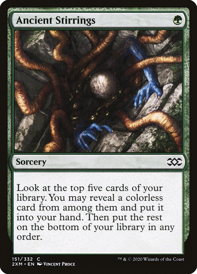Ancient Stirrings 151/332 (Double Masters)  - Foil | Good Games Morley