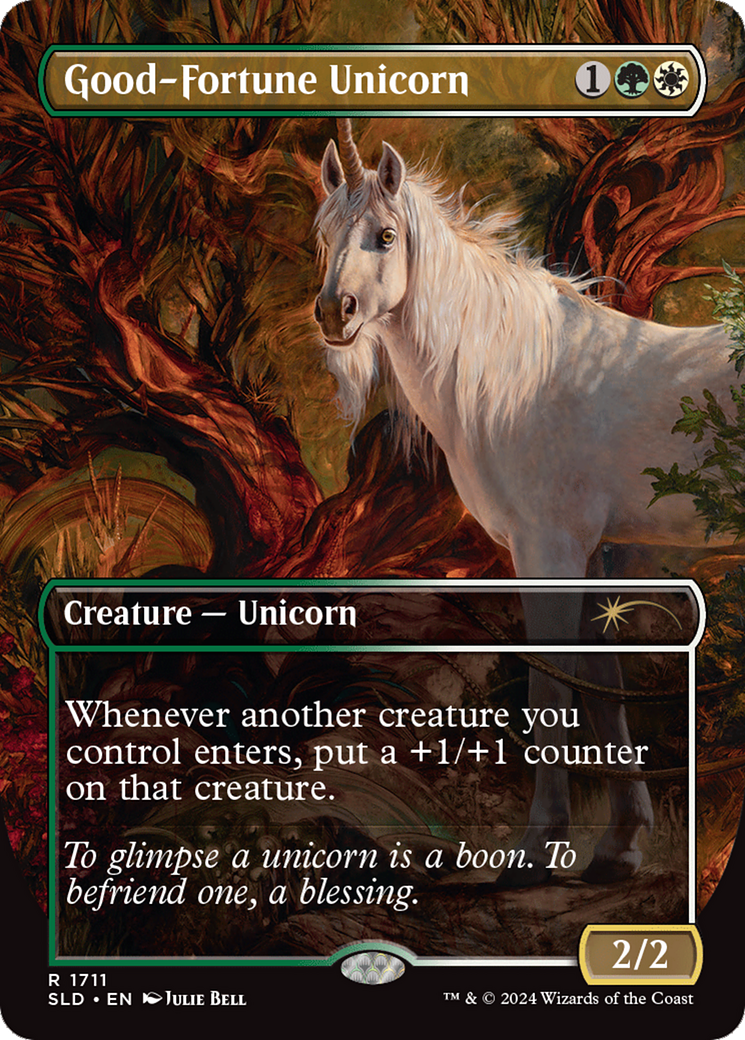 Good-Fortune Unicorn [Secret Lair Drop Series] | Good Games Morley