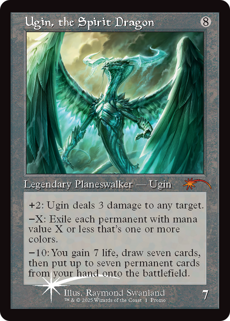 Ugin, the Spirit Dragon (Retro Frame) [Secret Lair Drop Series] | Good Games Morley