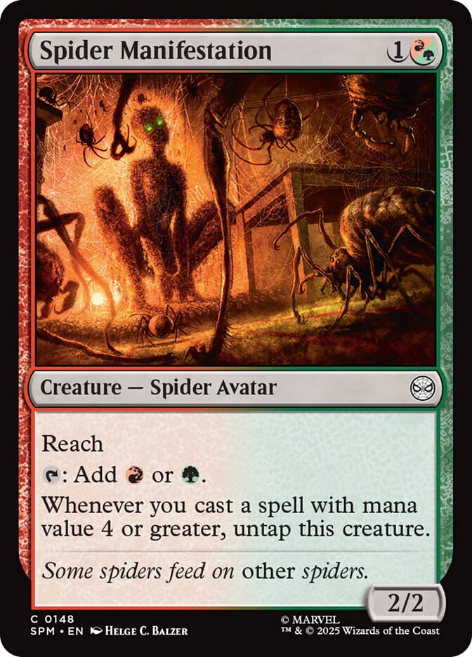 Spider Manifestation 148 (Marvel's Spider-Man)  - Foil | Good Games Morley