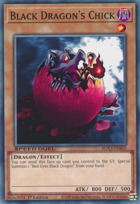 Black Dragon's Chick [SGX3-ENB05] Common | Good Games Morley