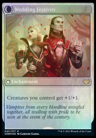 Wedding Announcement // Wedding Festivity [Innistrad: Crimson Vow Prerelease Promos] | Good Games Morley