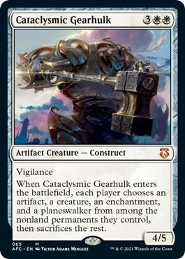 Cataclysmic Gearhulk 65/62 (Commander: Adventures in the Forgotten Realms)  | Good Games Morley