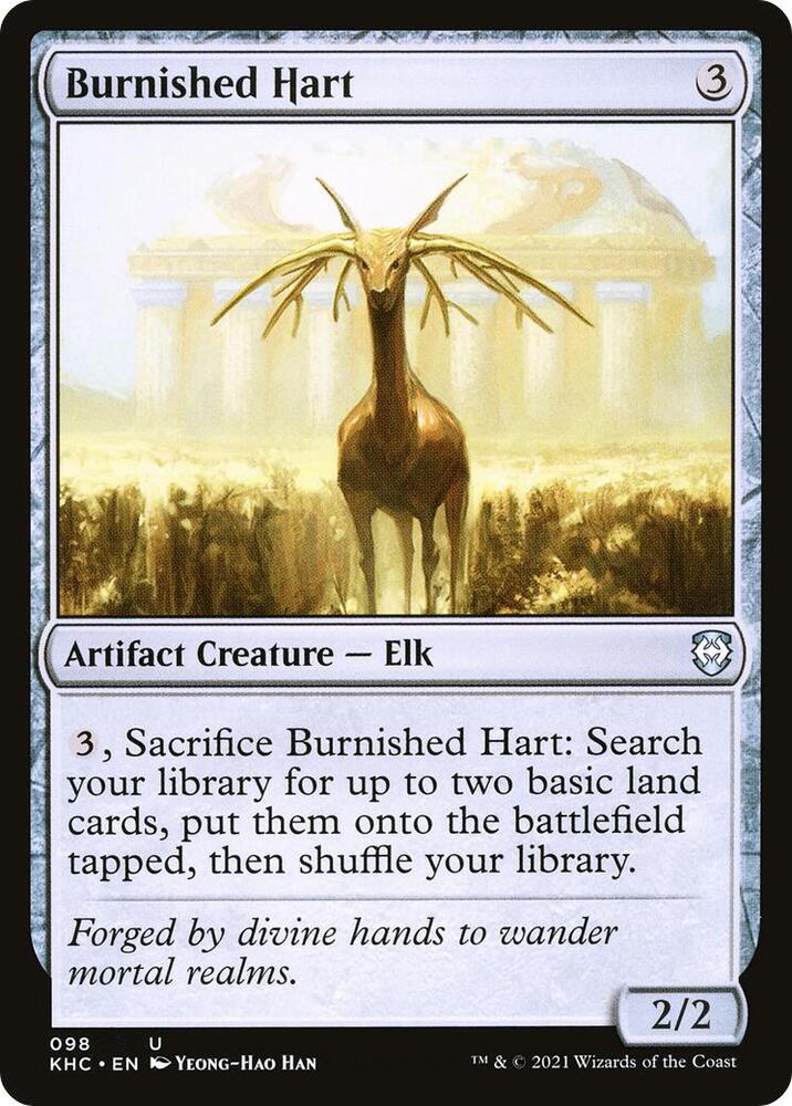 Burnished Hart 98/1 (Commander: Kaldheim)  | Good Games Morley