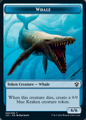 Beast (010) // Whale Double-Sided Token [Commander 2021 Tokens] | Good Games Morley