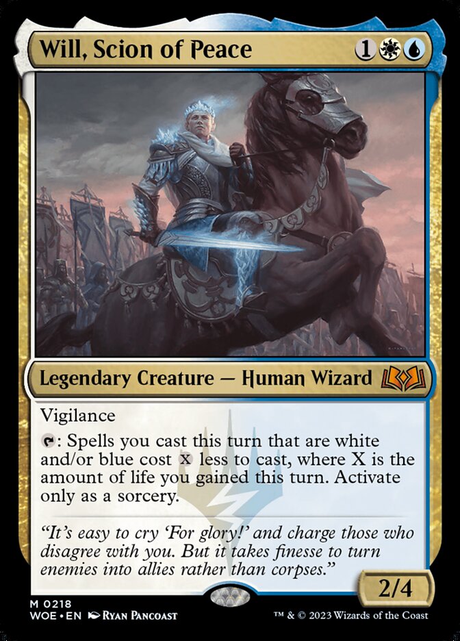 Will, Scion of Peace 218 (Wilds of Eldraine)  | Good Games Morley