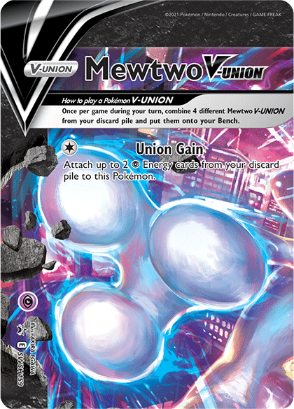 Mewtwo V-Union (SWSH159) [Sword & Shield: Black Star Promos] | Good Games Morley