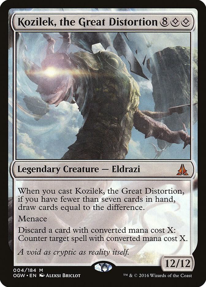 Kozilek, the Great Distortion 4/184 (Oath of the Gatewatch)  | Good Games Morley