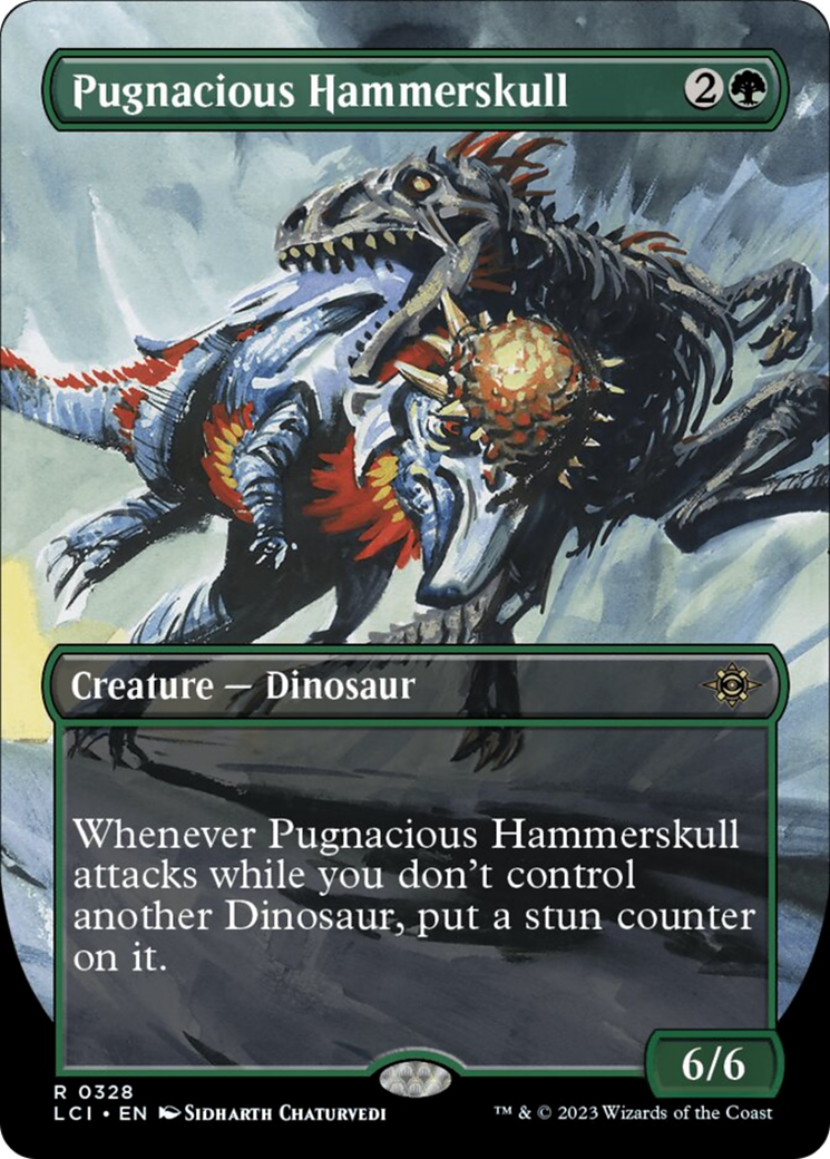 Pugnacious Hammerskull (Borderless) [The Lost Caverns of Ixalan] | Good Games Morley