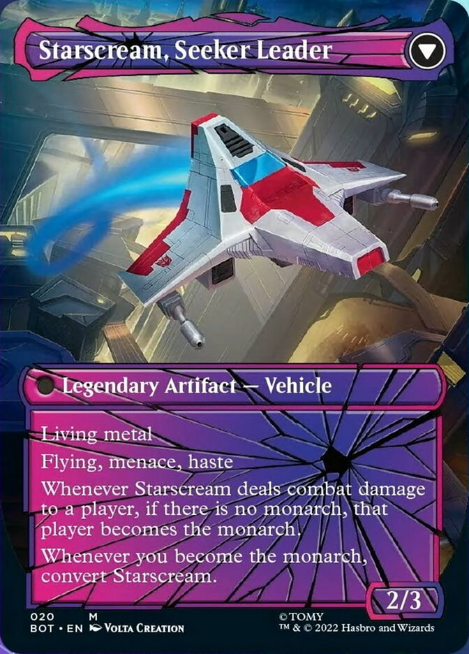 Starscream, Power Hungry // Starscream, Seeker Leader (Shattered Glass) [Transformers] | Good Games Morley