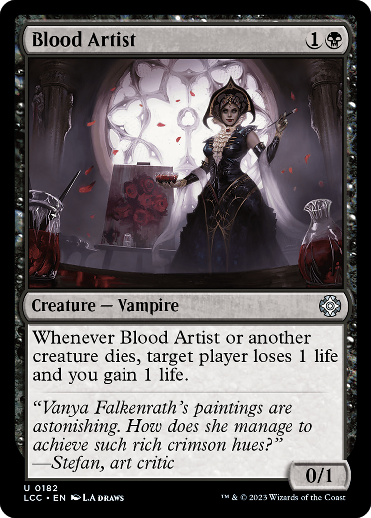 Blood Artist [The Lost Caverns of Ixalan Commander] | Good Games Morley