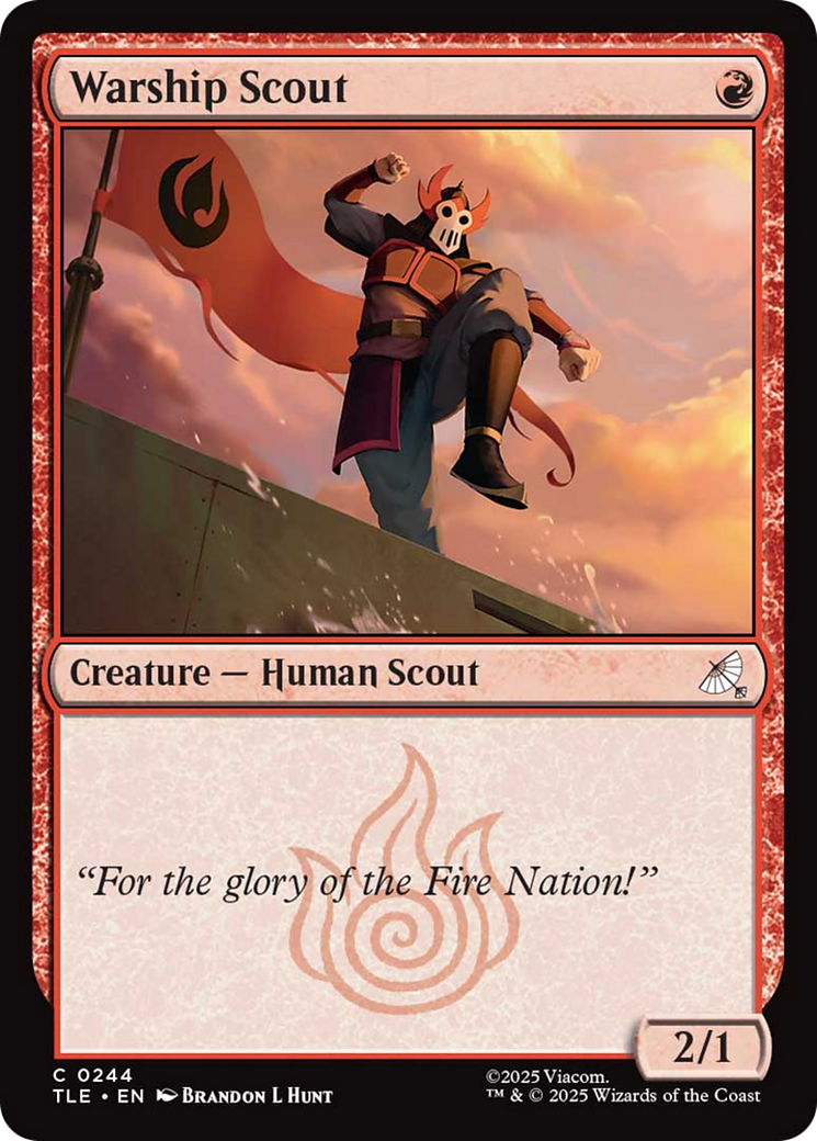 Warship scout [Avatar: The Last Airbender: Eternal-Legal] | Good Games Morley