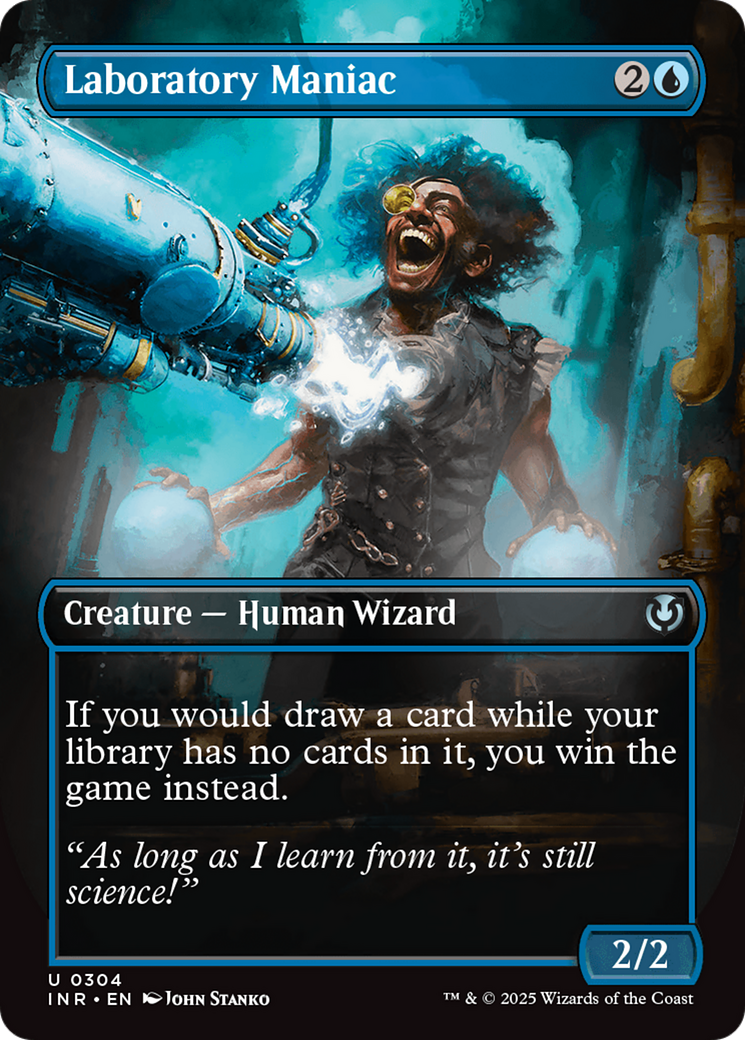 Laboratory Maniac (Borderless) [Innistrad Remastered] | Good Games Morley