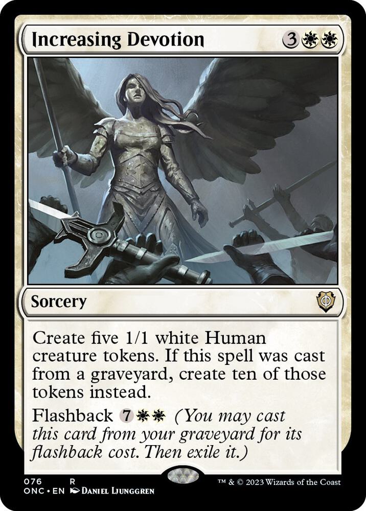 Increasing Devotion 76/28 (Commander: Phyrexia: All Will Be One)  | Good Games Morley