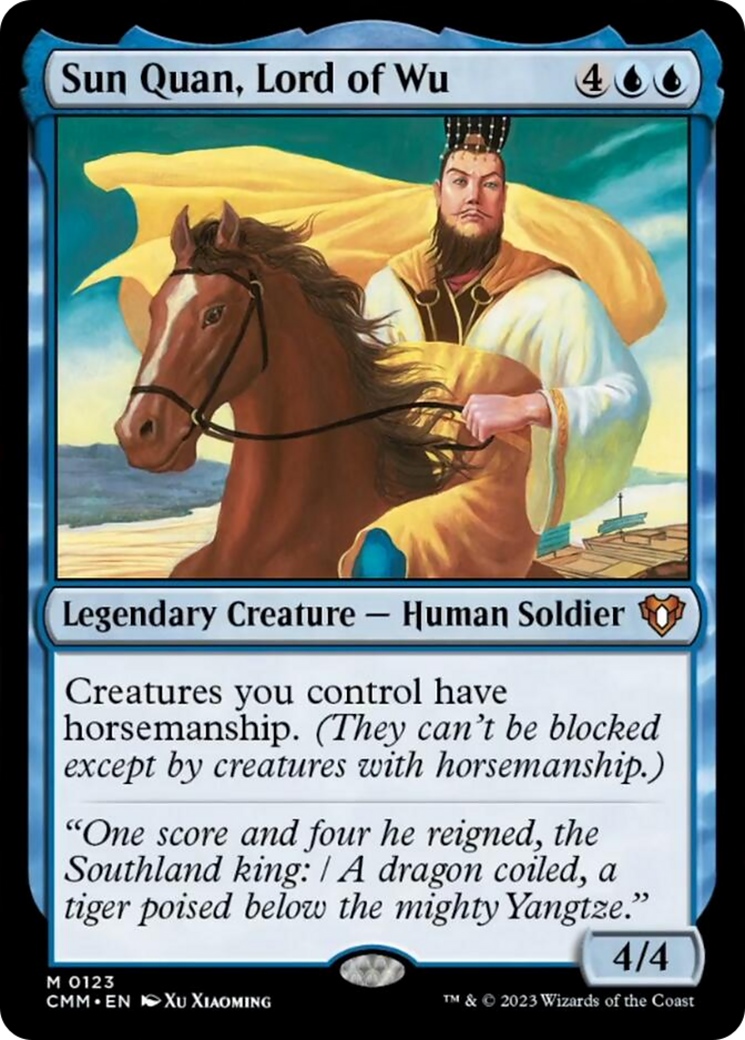 Sun Quan, Lord of Wu [Commander Masters] | Good Games Morley