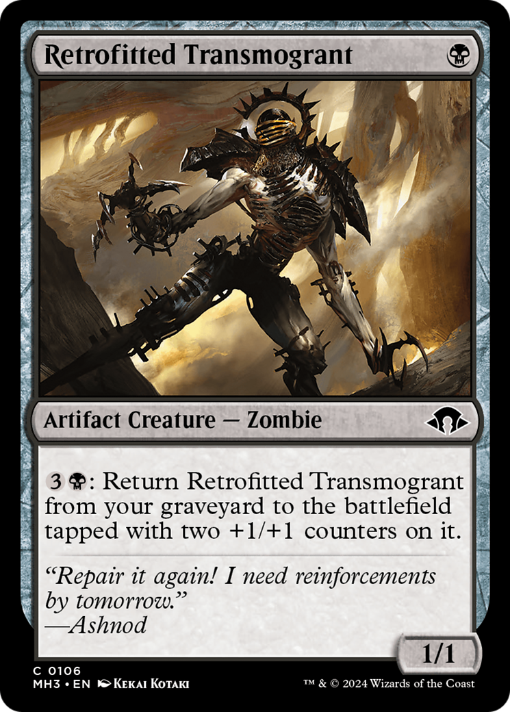 Retrofitted Transmogrant [Modern Horizons 3] | Good Games Morley