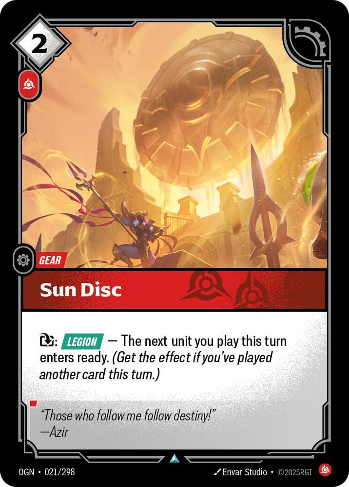 Sun Disc 021/298 (Origins)  | Good Games Morley