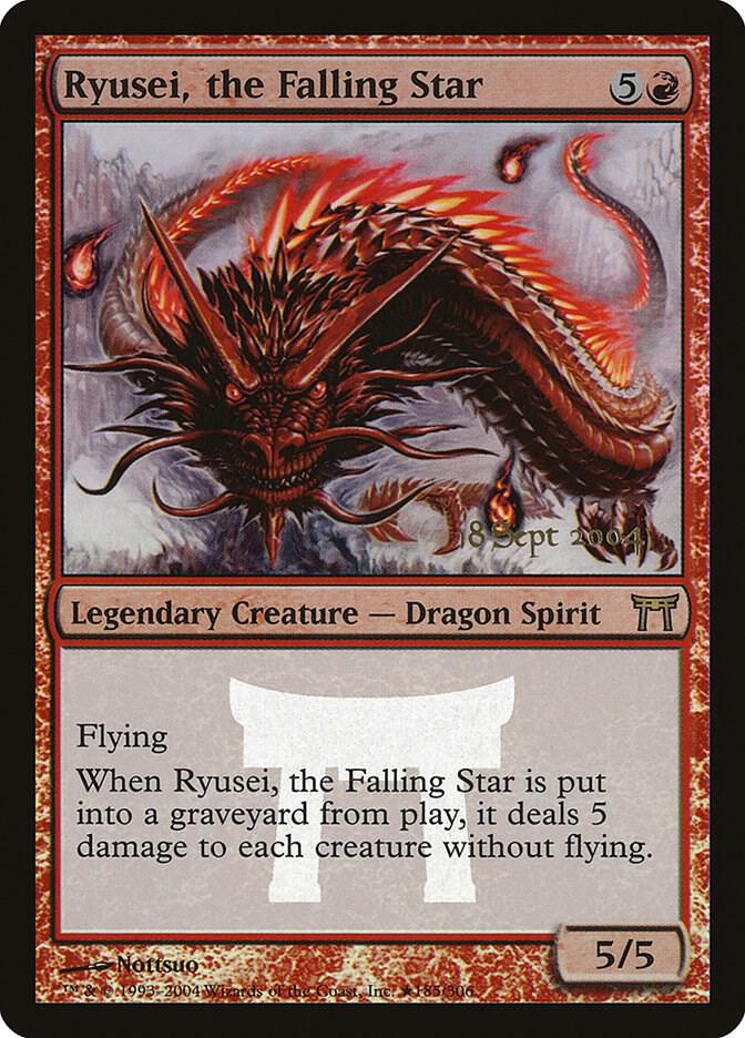 Ryusei the Falling Star 185★/1 (Prerelease Cards)  - Foil | Good Games Morley
