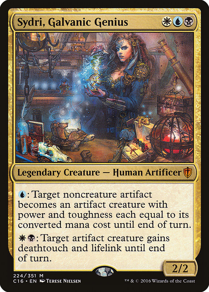 Sydri, Galvanic Genius 224/351 (Commander 2016)  | Good Games Morley