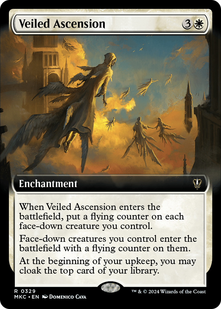 Veiled Ascension (Extended Art) [Murders at Karlov Manor Commander] | Good Games Morley
