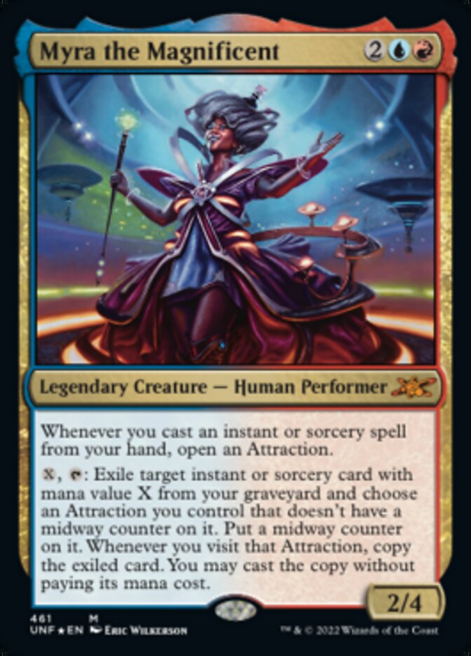 Myra the Magnificent (Galaxy Foil) [Unfinity] | Good Games Morley
