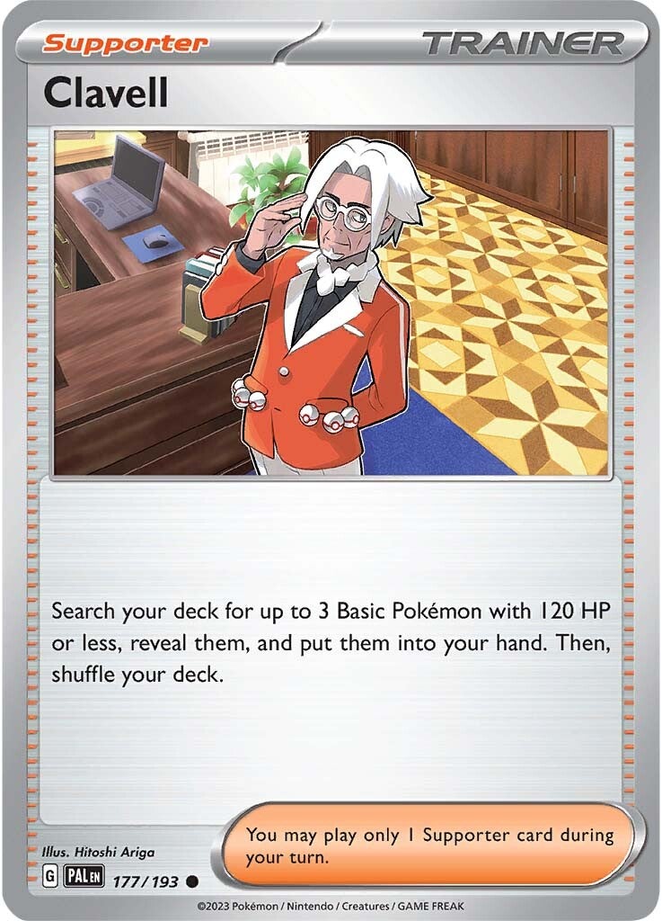 Clavell (177/193) [Scarlet & Violet: Paldea Evolved] | Good Games Morley
