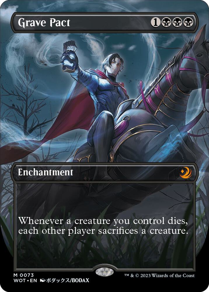 Grave Pact 73/63 (Wilds of Eldraine: Enchanting Tales)  - Borderless Foil | Good Games Morley