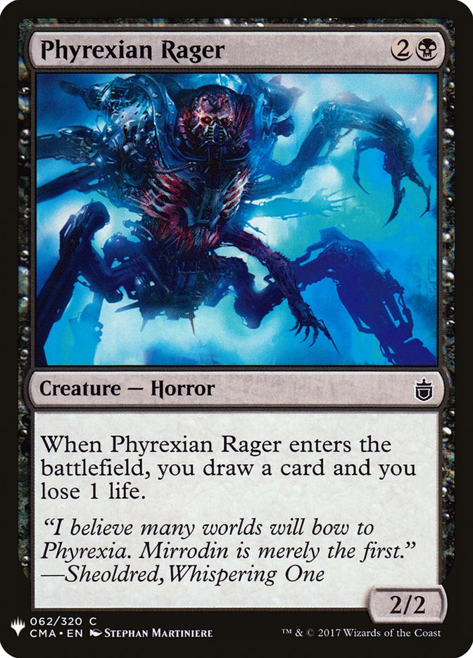 Phyrexian Rager [Mystery Booster] | Good Games Morley