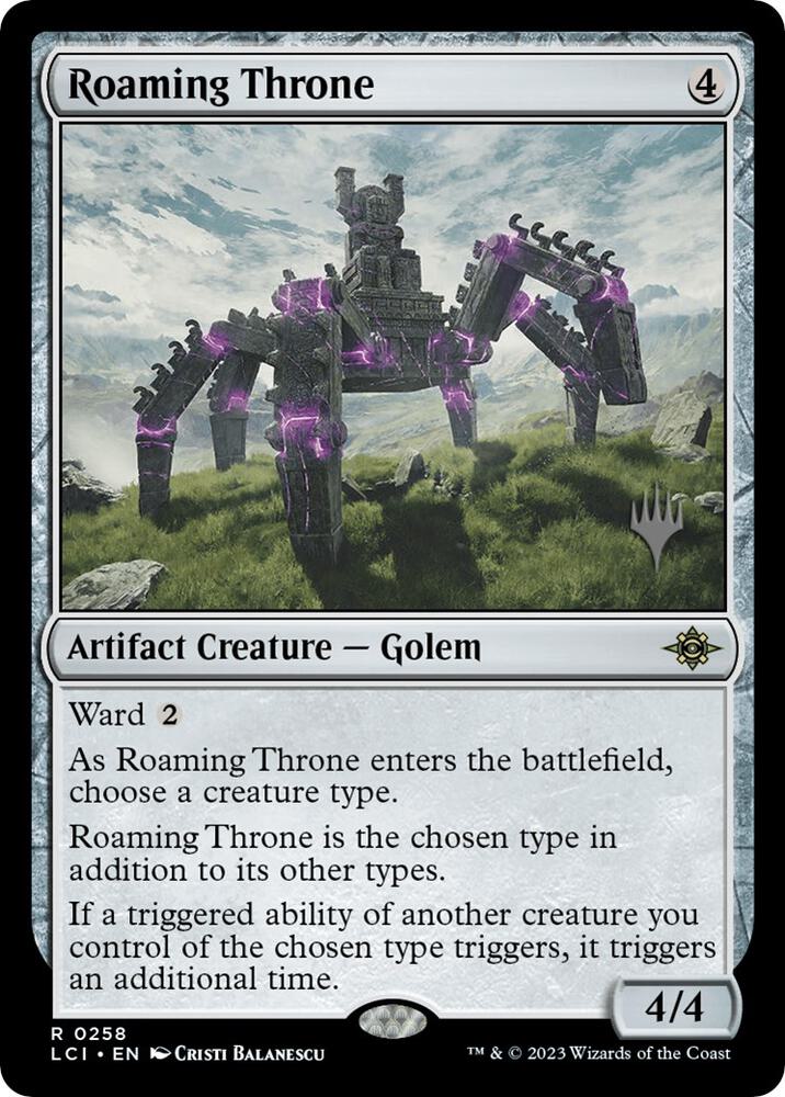 Roaming Throne 258p/138 (Promo Pack: The Lost Caverns of Ixalan)  | Good Games Morley