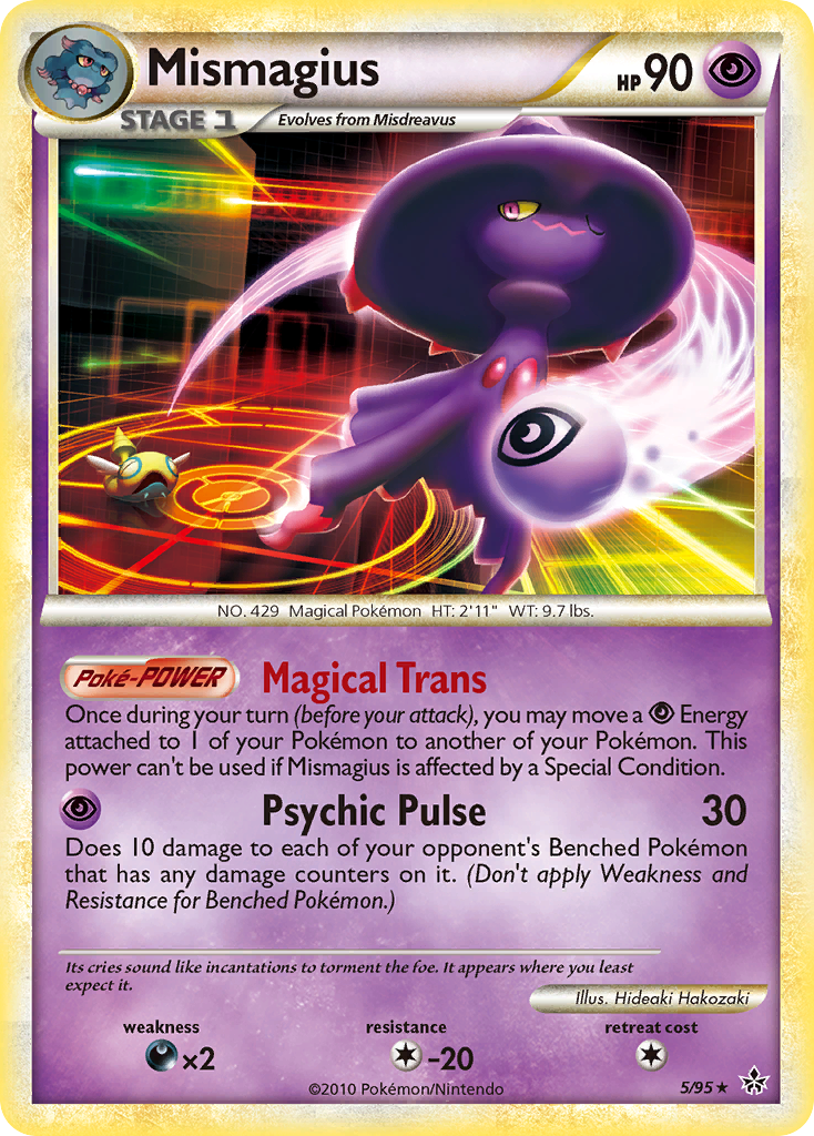 Mismagius (5/95) [HeartGold & SoulSilver: Unleashed] | Good Games Morley