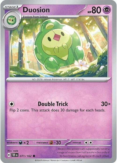 Duosion 071/162 (SV05: Temporal Forces)  - Reverse Holofoil | Good Games Morley