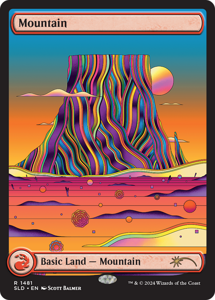 Mountain (1481) [Secret Lair Drop Series] | Good Games Morley