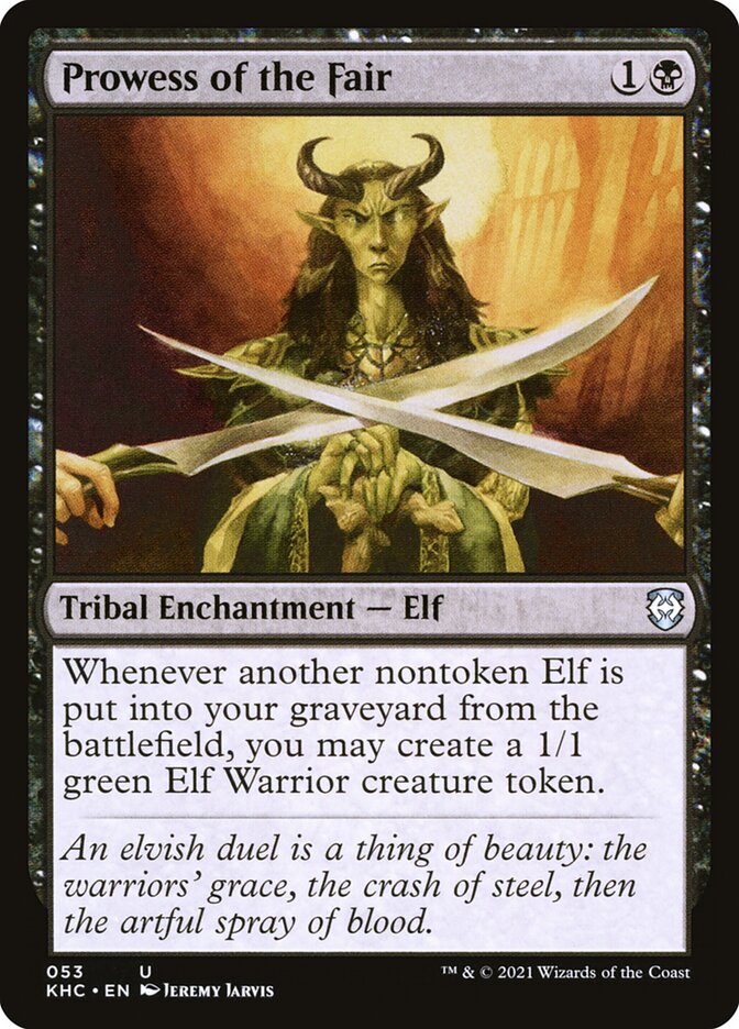 Prowess of the Fair 53/1 (Commander: Kaldheim)  | Good Games Morley
