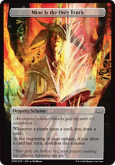 Mine Is The Only Truth (Full Art) [Duskmourn: Archenemy] | Good Games Morley