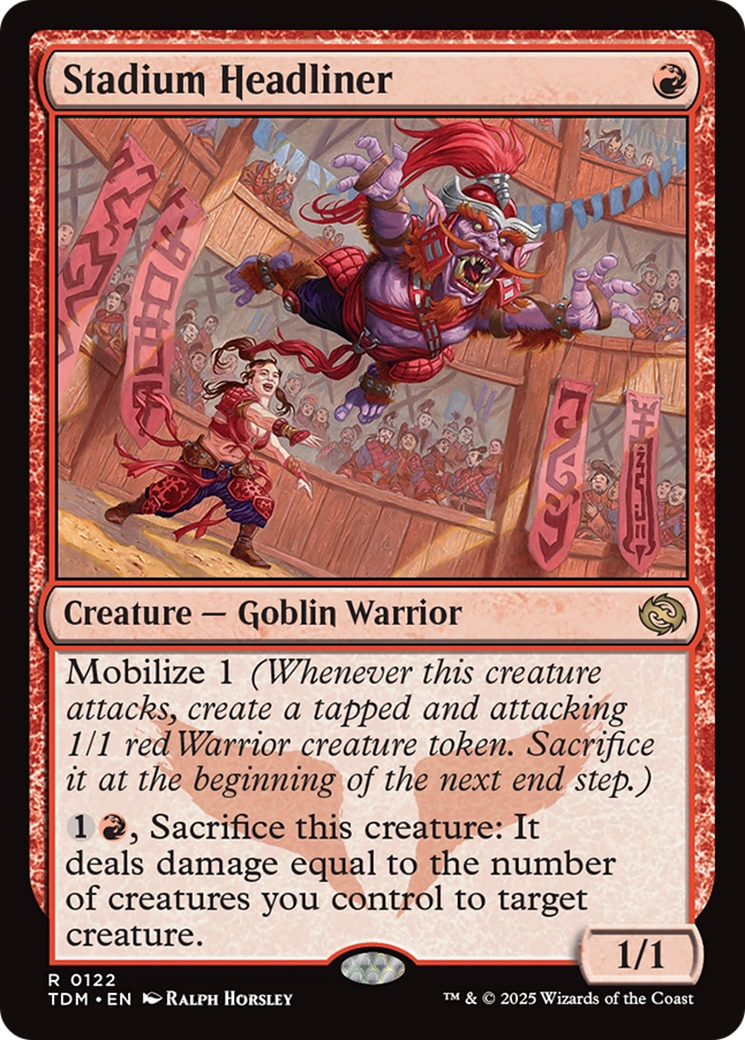 Stadium Headliner [Tarkir: Dragonstorm] | Good Games Morley