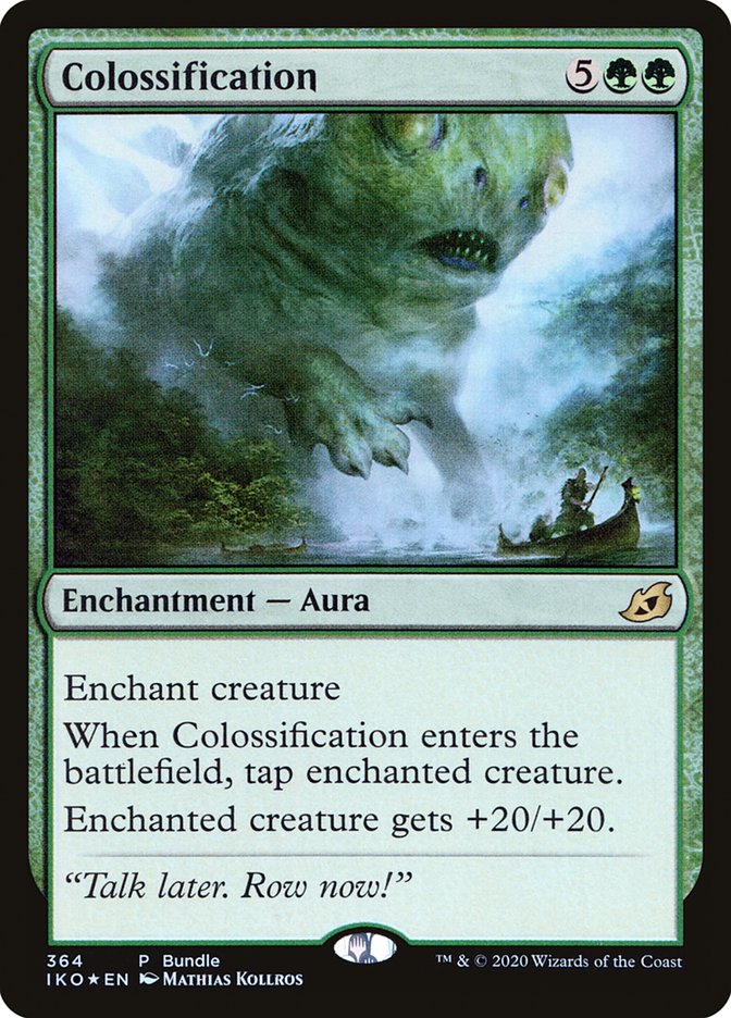 Colossification (364) [Ikoria: Lair of Behemoths Promos] | Good Games Morley