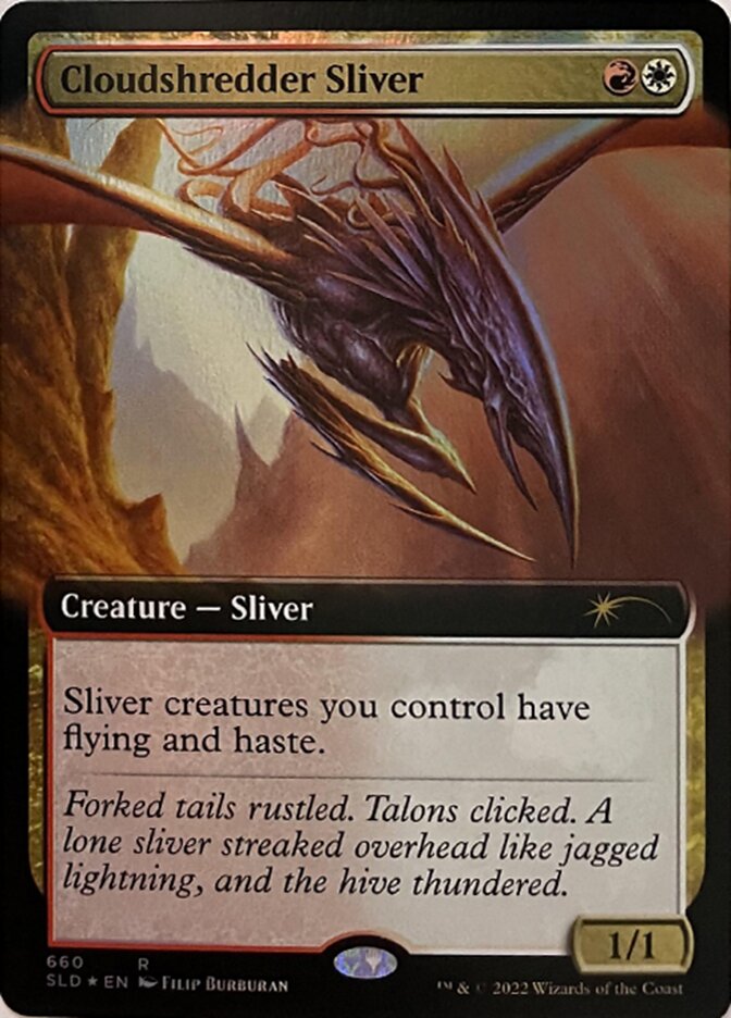 Cloudshredder Sliver (Extended Art) [Secret Lair Drop Promos] | Good Games Morley