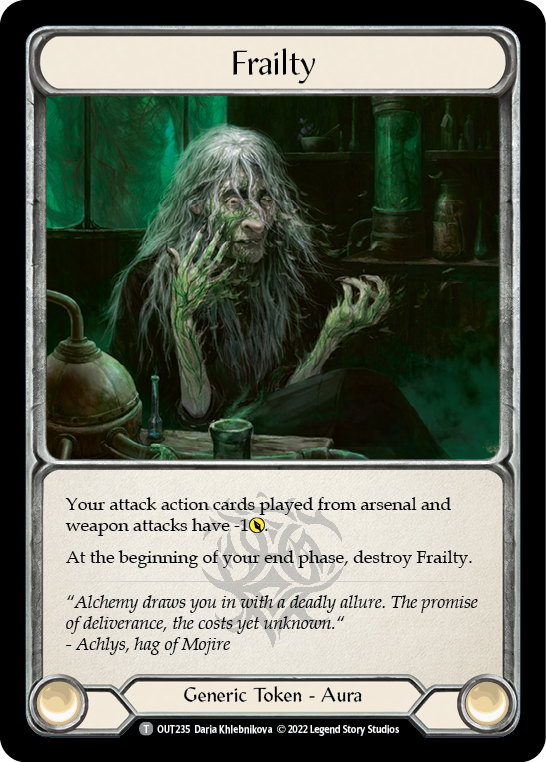 Frailty // Spider's Bite [OUT235 // OUT004] (Outsiders) | Good Games Morley
