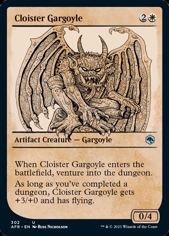 Cloister Gargoyle (Showcase) [Dungeons & Dragons: Adventures in the Forgotten Realms] | Good Games Morley