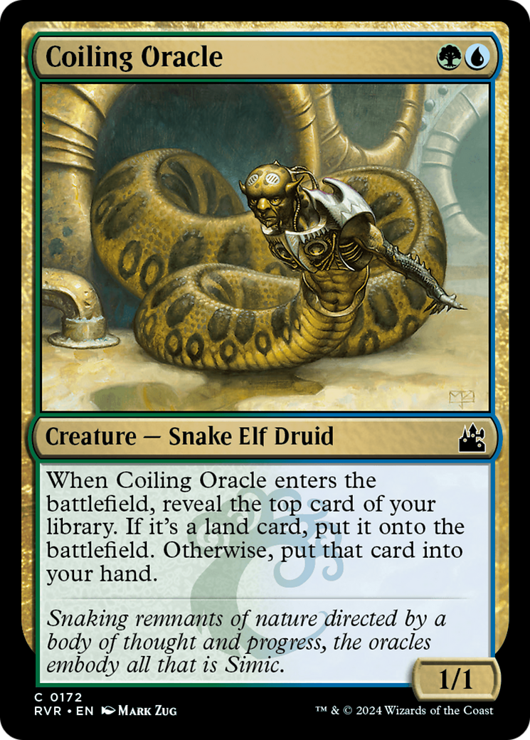 Coiling Oracle [Ravnica Remastered] | Good Games Morley