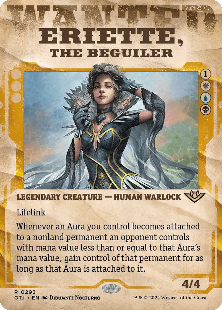 Eriette, the Beguiler 293/286 (Outlaws of Thunder Junction)  - Showcase | Good Games Morley