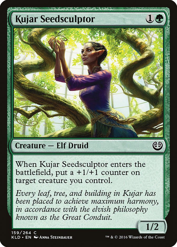 Kujar Seedsculptor [Kaladesh] | Good Games Morley