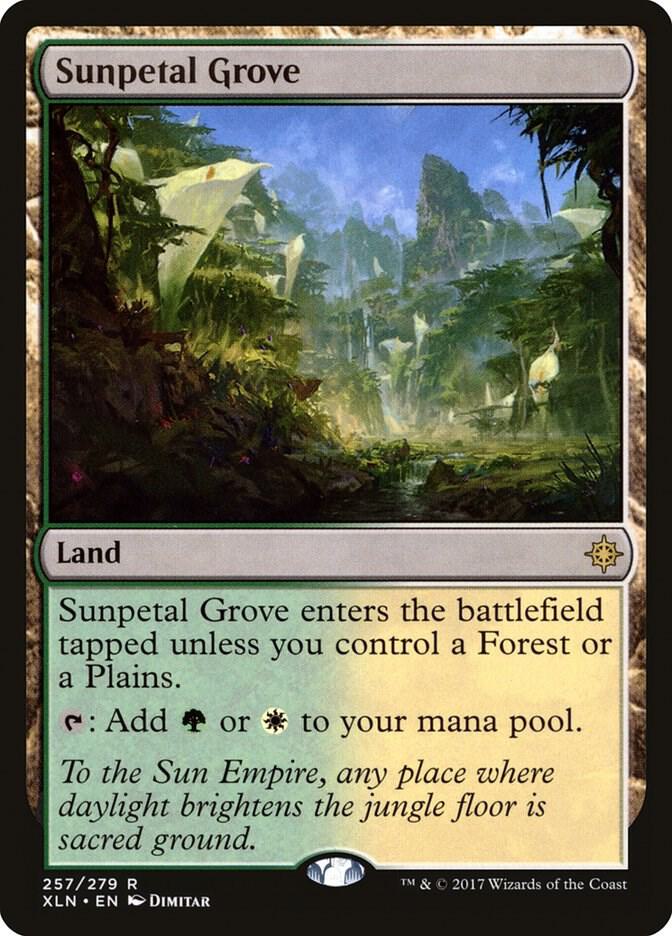 Sunpetal Grove 257/279 (Ixalan)  | Good Games Morley