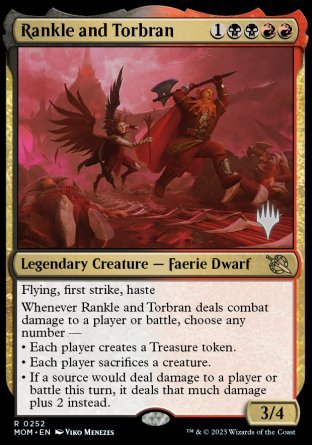 Rankle and Torbran (Promo Pack) [March of the Machine Promos] | Good Games Morley