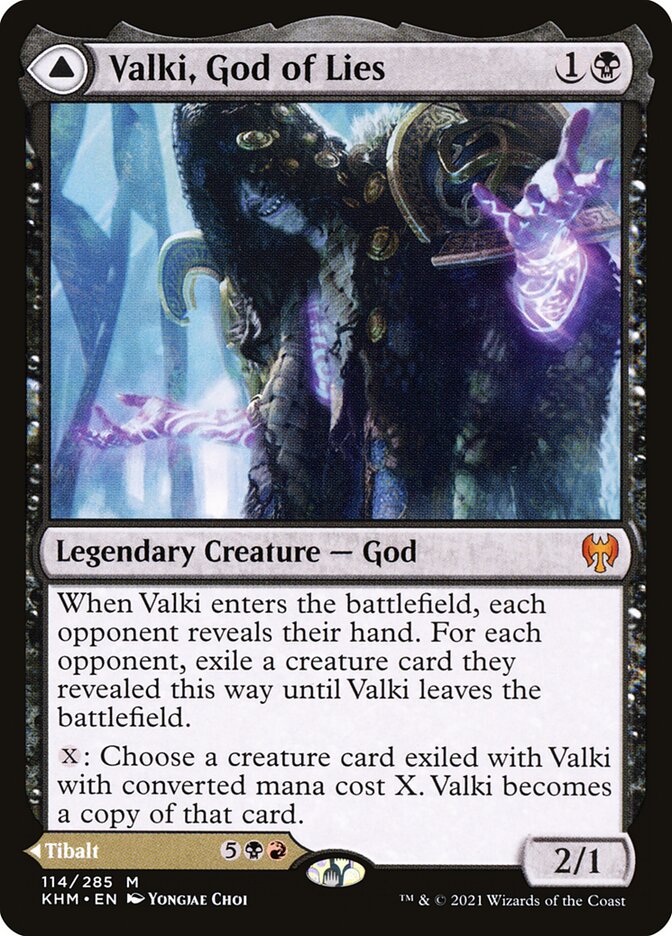 Valki, God of Lies // Tibalt, Cosmic Impostor 114 (Kaldheim)  | Good Games Morley