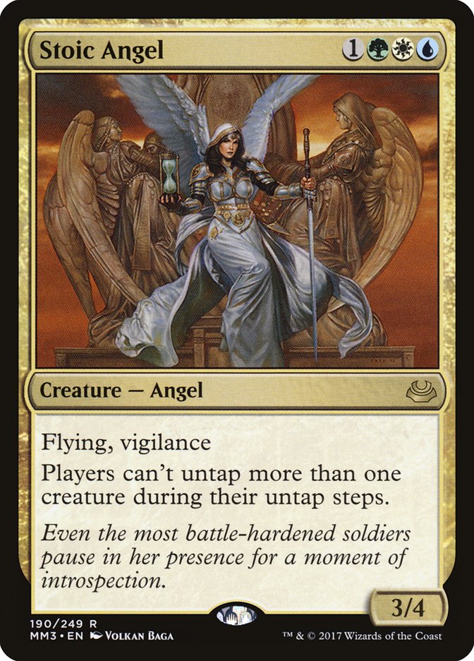 Stoic Angel 190/249 (Modern Masters 2017)  - Foil | Good Games Morley