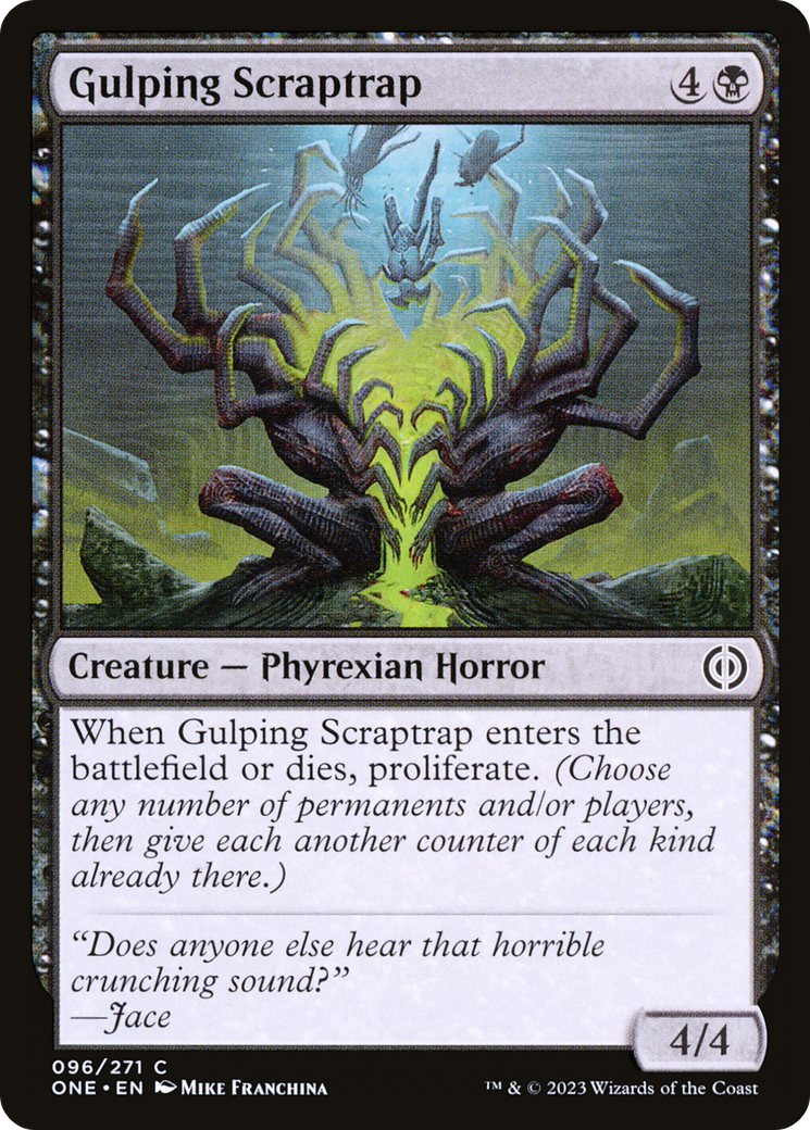 Gulping Scraptrap [Phyrexia: All Will Be One] | Good Games Morley
