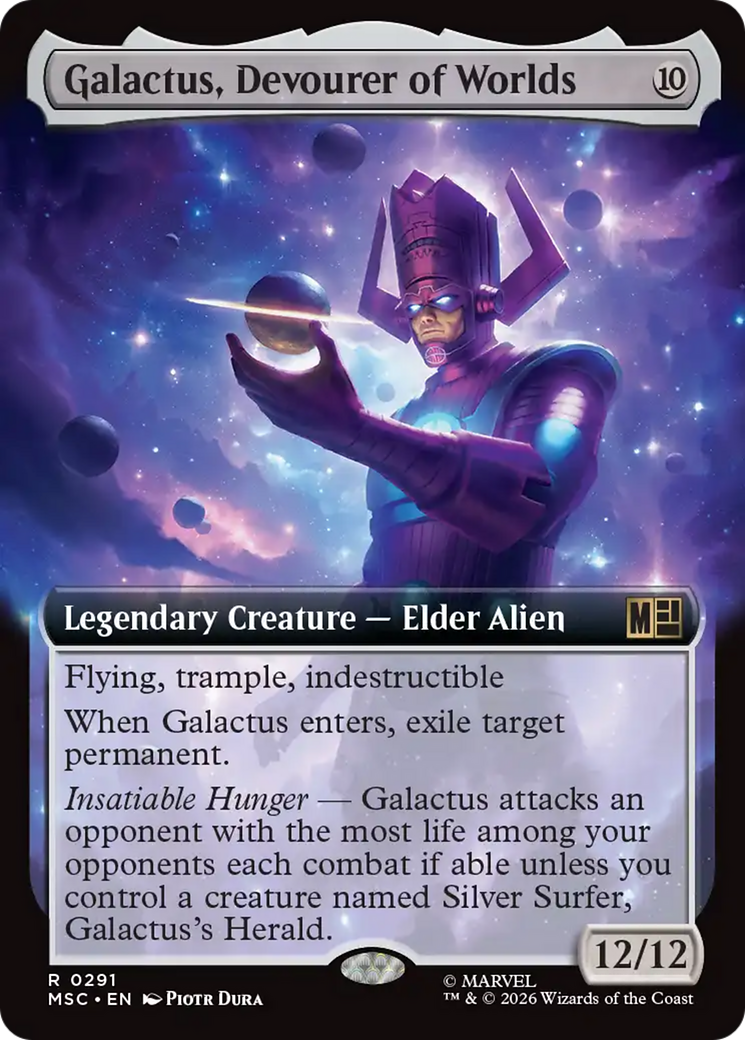 Galactus, Devourer of Worlds (Extended Art) [Marvel Super Heroes Commander] | Good Games Morley