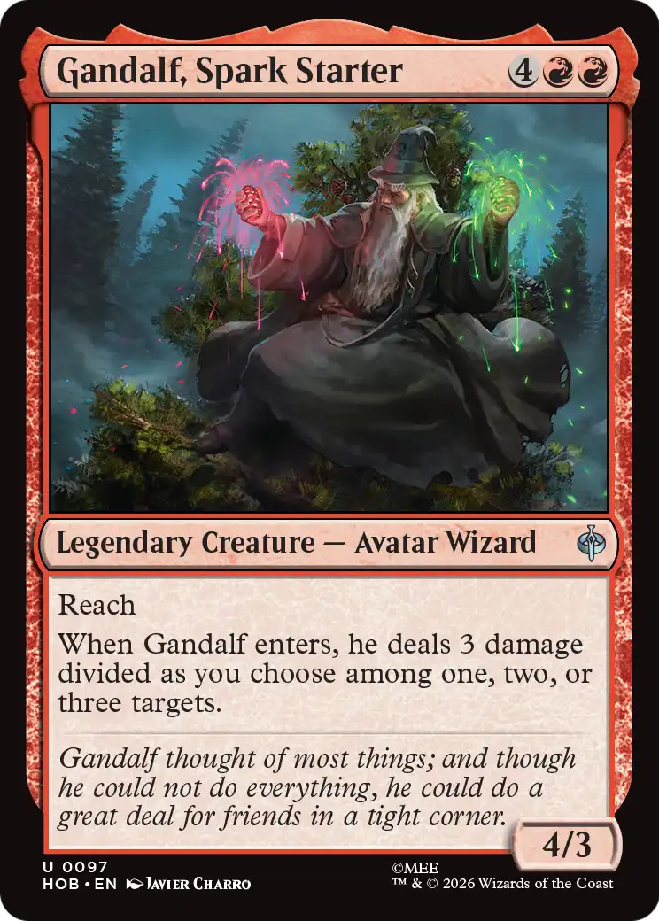Gandalf, Spark Starter [The Hobbit] | Good Games Morley